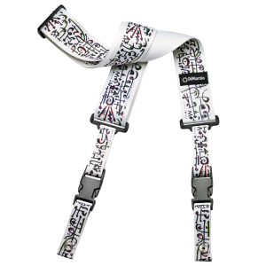 STEVE VAI CLIPLOCK&reg; &mdash; ART STRAP WHITE