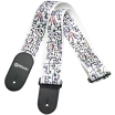 STEVE VAI PRINT — ART STRAP WHITE