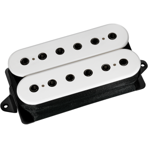 Dimarzio DP159 Evolution Bridge Pickup White Black Poles