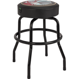 Fender&reg; Guitars & Amps Pick Pouch Barstool, Black