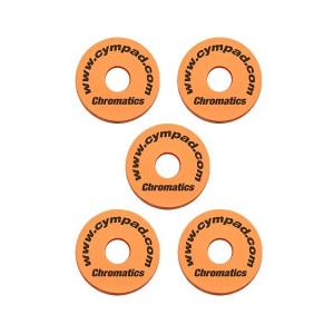Cympad Chromatics Foam Felt Replacement – Orange – 5 Pack