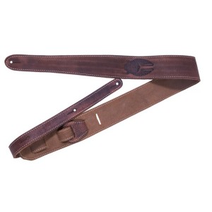 Fender Road Worn Leather Strap - Brown